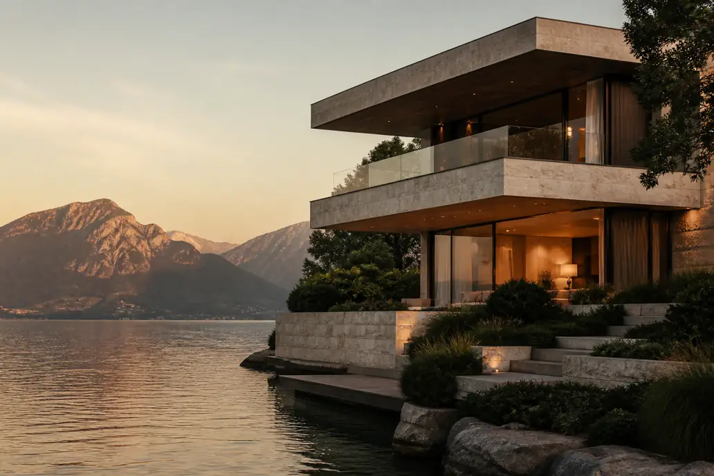 Hochwertiges Architekturprojekt am Schweizer See